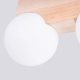 Bulbo 2 lampa sufitowa 2xG9 naturalne drewno SL.1683
