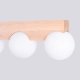 Bulbo 3 lampa sufitowa 3xG9 naturalne drewno SL.1684