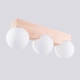 Bulbo 3 lampa sufitowa 3xG9 naturalne drewno SL.1684