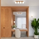 Bulbo 4 lampa sufitowa 4xG9 naturalne drewno SL.1685