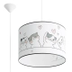 Cat 40 lampa wisząca 1xE27 wielokolorowa SL.1419 Sollux Lighting