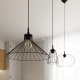 Eda lampa wisząca 1xE27 czarna SL.1186