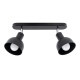 Elba 2 lampa sufitowa 2xE27 czarna SL.1317 Sollux Lighting