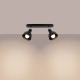 Elba 2 lampa sufitowa 2xE27 czarna SL.1317