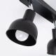 Elba 2 lampa sufitowa 2xE27 czarna SL.1317