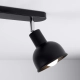 Elba 2 lampa sufitowa 2xE27 czarna SL.1317