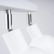 Elba 3 lampa sufitowa 3xE27 biała SL.1315