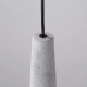 Electra lampa wisząca 1xGU10 beton SL.1347
