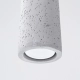 Electra lampa wisząca 1xGU10 beton SL.1347