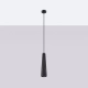 Electra lampa wisząca 1xGU10 czarna beton SL.1355