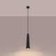 Electra lampa wisząca 1xGU10 czarna beton SL.1355
