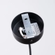 Electra lampa wisząca 1xGU10 czarna beton SL.1355
