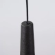 Electra lampa wisząca 1xGU10 czarna beton SL.1355