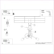 Ember 3 lampa sufitowa 3xE27 czarna SL.1477