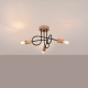 Ember 3 lampa sufitowa 3xE27 czarna SL.1477