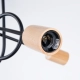 Ember 3 lampa sufitowa 3xE27 czarna SL.1477