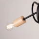 Ember 3 lampa sufitowa 3xE27 czarna SL.1477