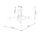 Ember 3 lampa sufitowa 3xE27 czarna SL.1477