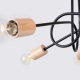 Ember 5 lampa sufitowa 5xE27 czarna SL.1478
