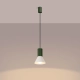 Estria 1 lampa wisząca 1xE14 beżowa, zielona oliwka SL.1872