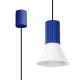 Estria 1 lampa wisząca 1xE14 biała, ultramaryna SL.1874 Sollux Lighting