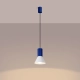 Estria 1 lampa wisząca 1xE14 biała, ultramaryna SL.1874