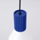 Estria 1 lampa wisząca 1xE14 biała, ultramaryna SL.1874