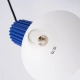 Estria 1 lampa wisząca 1xE14 biała, ultramaryna SL.1874