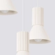 Estria 3P lampa wisząca 3xE14 beżowa SL.1871