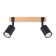 Fager 2 lampa sufitowa 2xGU10 czarna SL.1344 Sollux Lighting