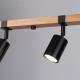 Fager 4L lampa sufitowa 4xGU10 czarna SL.1346