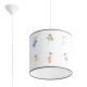 Fairy 30 lampa wisząca 1xE27 wielokolorowa SL.1416 Sollux Lighting