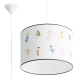 Fairy 40 lampa wisząca 1xE27 wielokolorowa SL.1417 Sollux Lighting