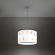 Fairy 40 lampa wisząca 1xE27 wielokolorowa SL.1417
