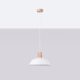 Fano lampa wisząca 1xE27 biała SL.1321