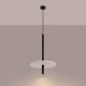 Feltro 1 lampa wisząca 1xG9 czarna, beżowa SL.1879