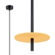 Feltro 1 lampa wisząca 1xG9 czarna, żółta SL.1880 Sollux Lighting