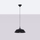 Frika lampa wisząca 1xE27 czarna SL.1328