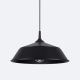 Frika lampa wisząca 1xE27 czarna SL.1328