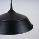 Frika lampa wisząca 1xE27 czarna SL.1328
