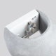 Globe kinkiet 2xG9 beton SL.1362