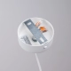 Hyperion 1 lampa wisząca 1xG9 biały SL.1356