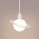 Hyperion 1 lampa wisząca 1xG9 biały SL.1356