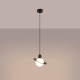 Hyperion 1 lampa wisząca 1xG9 czarny SL.1358