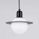 Hyperion 1 lampa wisząca 1xG9 czarny SL.1358