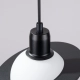 Hyperion 1 lampa wisząca 1xG9 czarny SL.1358