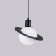 Hyperion 1 lampa wisząca 1xG9 czarny SL.1358