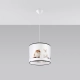 Kitty 30 lampa wisząca 1xE27 wielokolorowa SL.1420