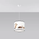 Kitty 30 lampa wisząca 1xE27 wielokolorowa SL.1420