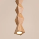 Kubbe Duża S lampa wisząca 1xGU10 naturalne drewno SL.2032